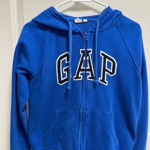 GAP Vibrant Blue Zip-Up Hoodie